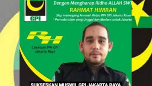 Aktivis Nasional Rahmat Himran Maju Calon Ketua PW GPI Jakarta Raya