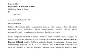 GPI Jakarta Somasi Walikota Jakbar Terkait Fasilitasi Organisasi Terlarang