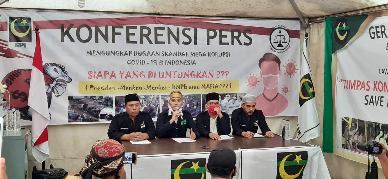 GPI Ungkap Dugaan Skandal Mega Korupsi Covid-19
