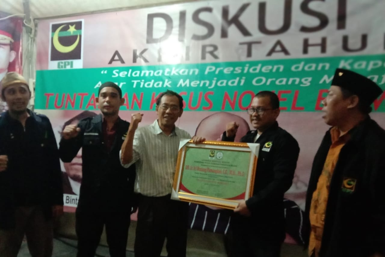 Diskusi Akhir Tahun Bersama Sri Bintang Pamungkas Tentang Kasus Novel Baswedan