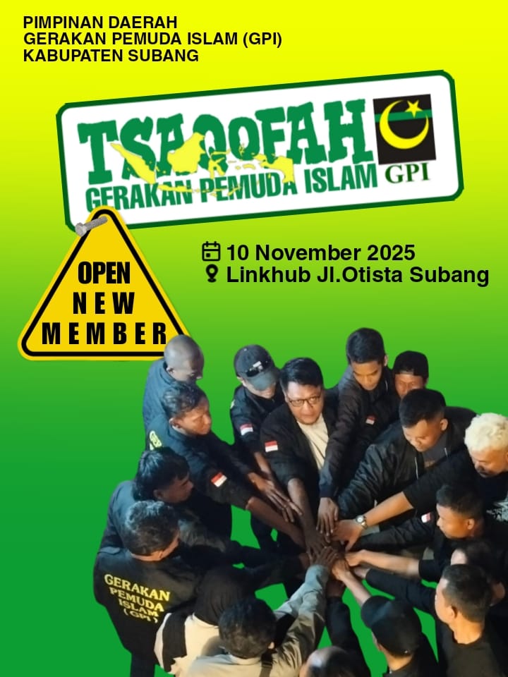 Tsaqofah 1 Pimpinan Daerah Gerakan Pemuda Islam Kabupaten Subang