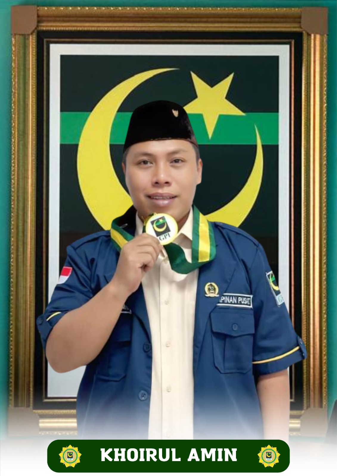 Khoirul Amin, SH., MH. Ketua Umum Pimpinan Pusat Gerakan Pemuda Islam Periode 2025-2028